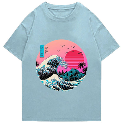 Tokyo-Tiger Japanese The Great Retro Wave Classic T-Shirt