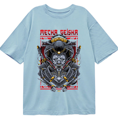 Tokyo-Tiger Mecha Geisha Japanese Classic T-Shirt