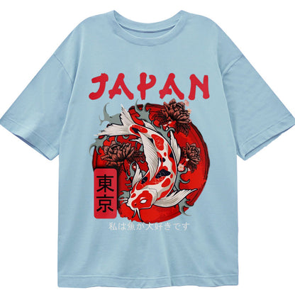 Tokyo-Tiger Koi Japanese Nishikigoi Classic T-Shirt