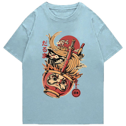 Tokyo-Tiger Japanese Daruma Ramen Classic T-Shirt