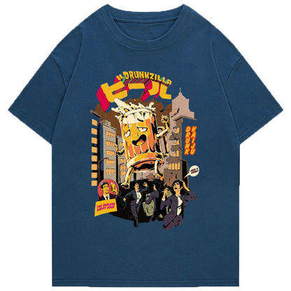 Tokyo-Tiger The DrunkZilla Attack Classic T-Shirt