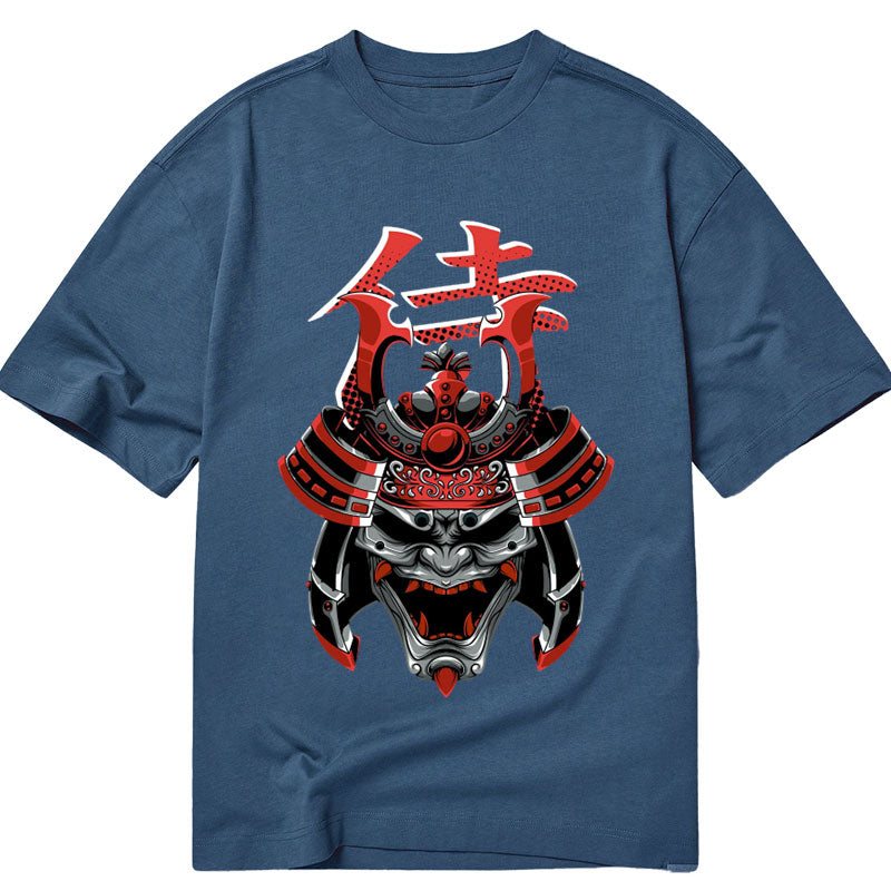 Tokyo-Tiger Samurai Oni Mask Classic T-Shirt