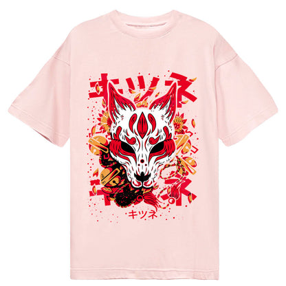 Tokyo-Tiger Japanese Kitsune Mask Classic T-Shirt