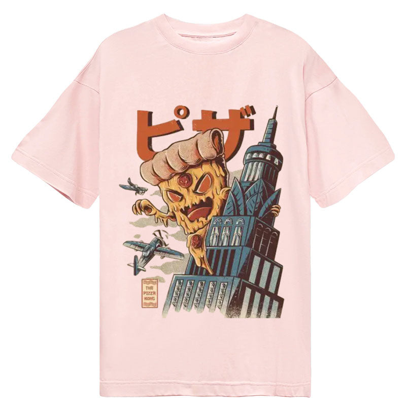 Tokyo-Tiger Great Pizza Kaiju Japanese Classic T-Shirt