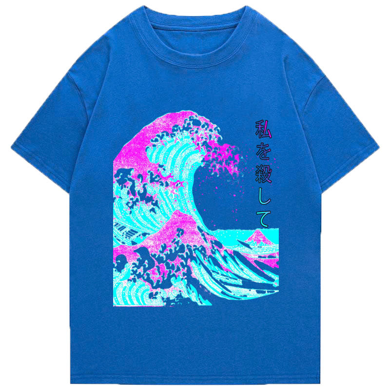 Tokyo-Tiger The Great Wave Aesthetic Classic T-Shirt