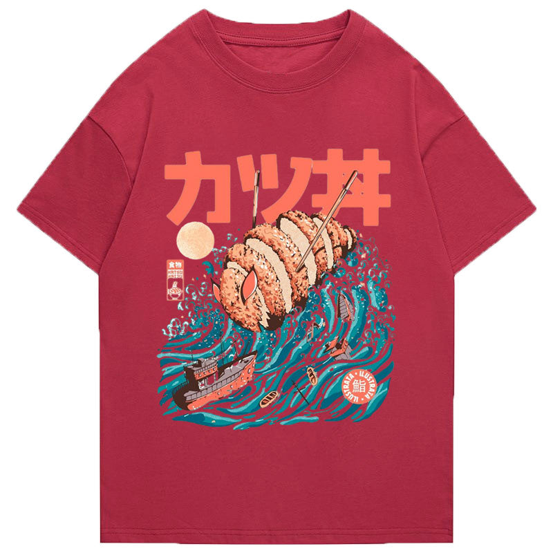 Tokyo-Tiger The Great Wave Katsuju Japanese Classic T-Shirt