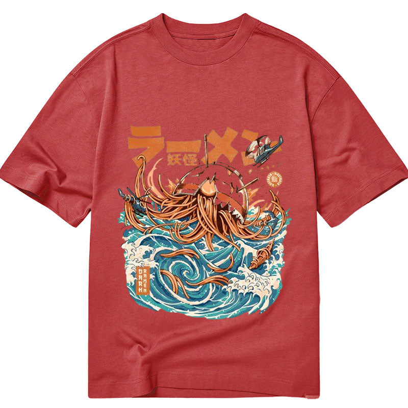 Tokyo-Tiger The Great Ramen Yokai off Kanagawa Classic T-Shirt