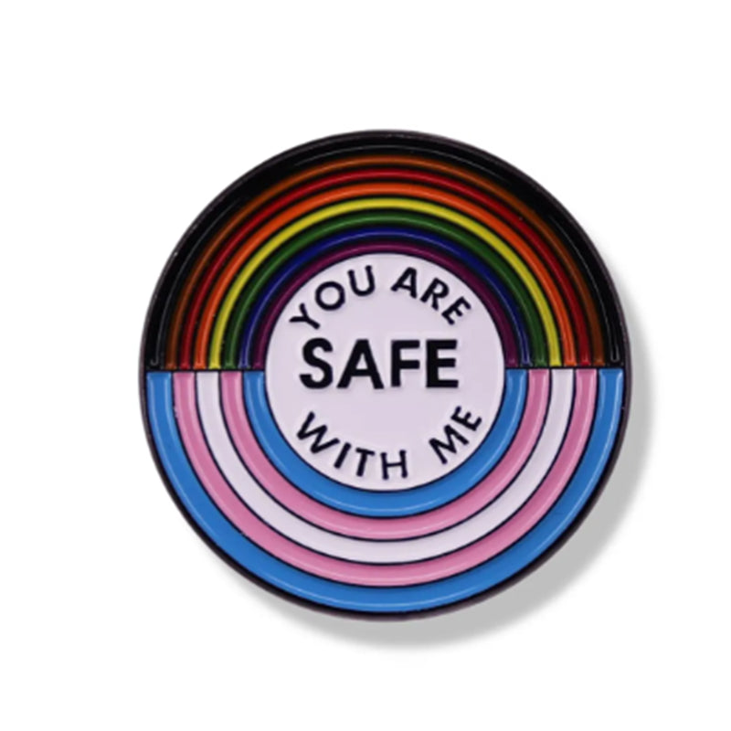 Tokyo-Tiger You Are Safe With Me Pin