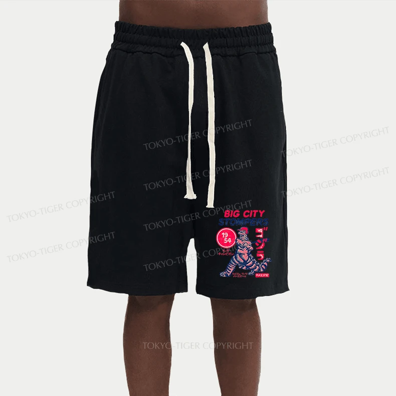 Tokyo-Tiger Big City Stompers Unisex Shorts