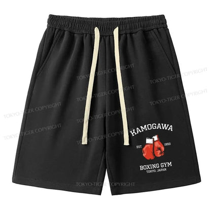 Tokyo-Tiger Retro Boxing Gloves Manga Anime Unisex Shorts