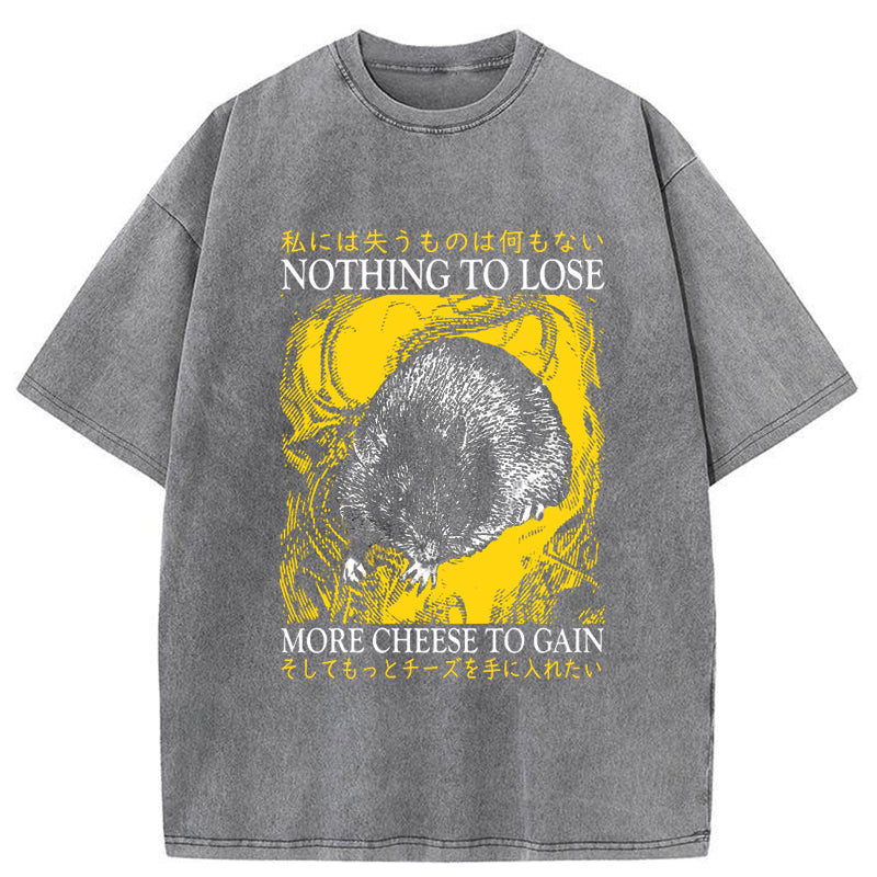 Tokyo-Tiger Nothing to Lose Rat Washed T-Shirt
