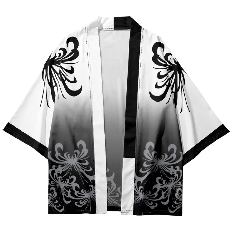 Tokyo-Tiger Mandala Pattern Japanese Kimono Cardigan