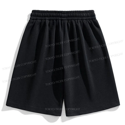 Tokyo-Tiger Retro Tsukiji Fish Market Streetwear Tokyo Unisex Shorts