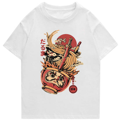 Tokyo-Tiger Japanese Daruma Ramen Classic T-Shirt