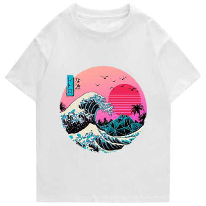 Tokyo-Tiger Japanese The Great Retro Wave Classic T-Shirt