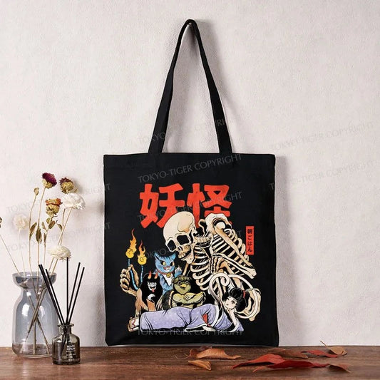 Tokyo-Tiger The Yokai Club Tote Bag