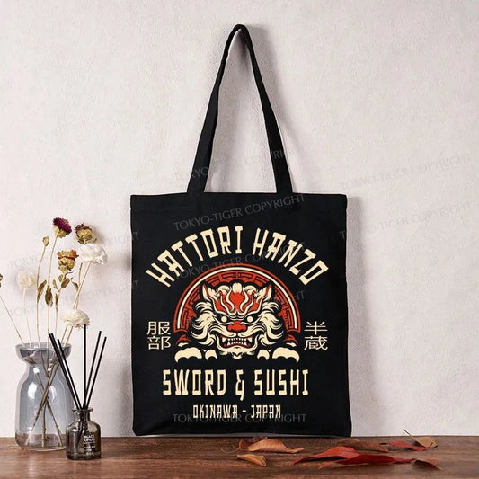 Tokyo-Tiger Hattori Hanzo Sword Tote Bag