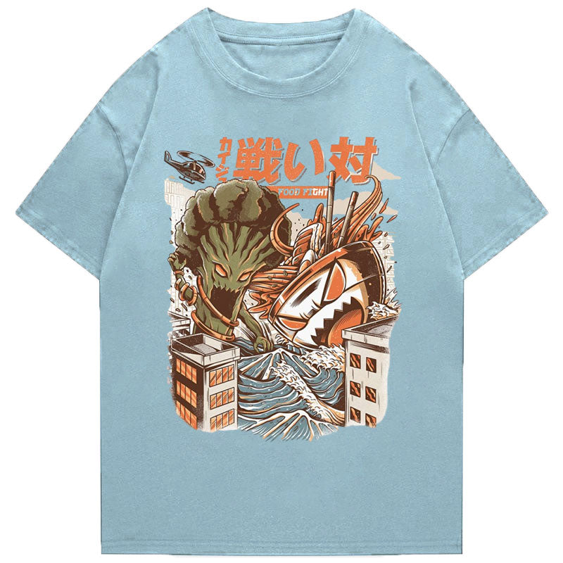 Tokyo-Tiger Broccozilla vs Ramen Kaiju Classic T-Shirt