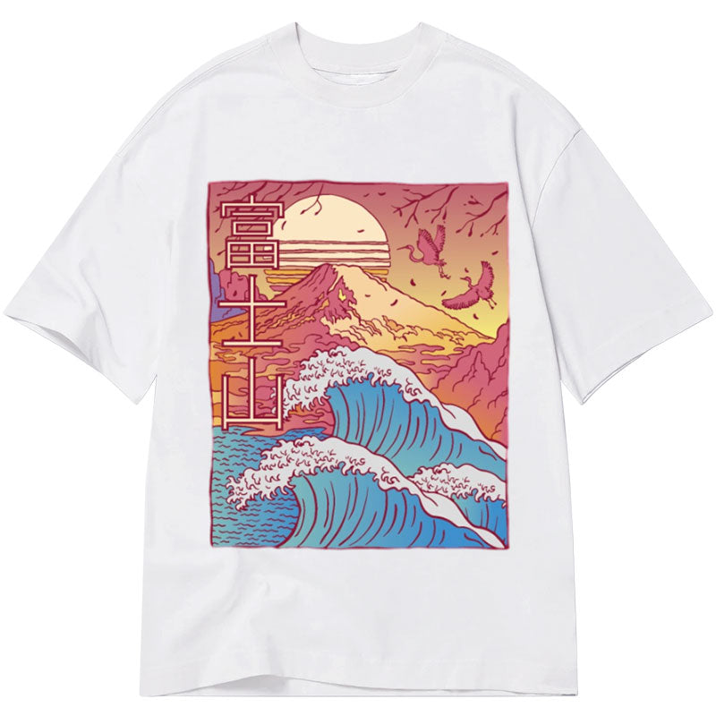 Tokyo-Tiger Kanagawa Wave Fuji Japan Classic T-Shirt