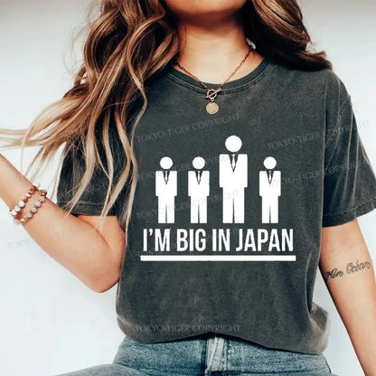 Tokyo-Tiger I'm Big In Japan Washed T-Shirt